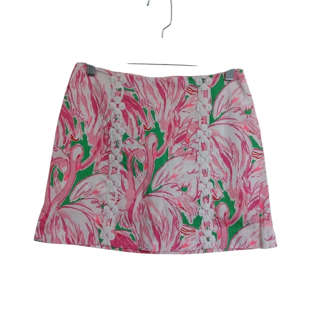 Lilly Pulitzer Pink Flamingo Mini Skirt